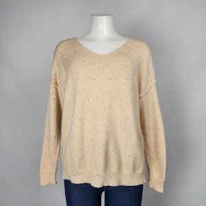 DREAMERS Cream Knit Sweater Size S/M